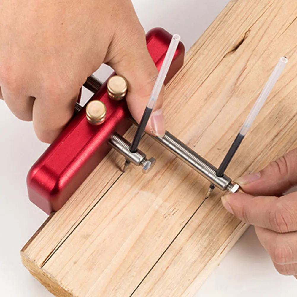 Новый алюминиевый сплав столярная Деревообработка гравировальный резец набор деревянных чернил инструменты для разметки DIY