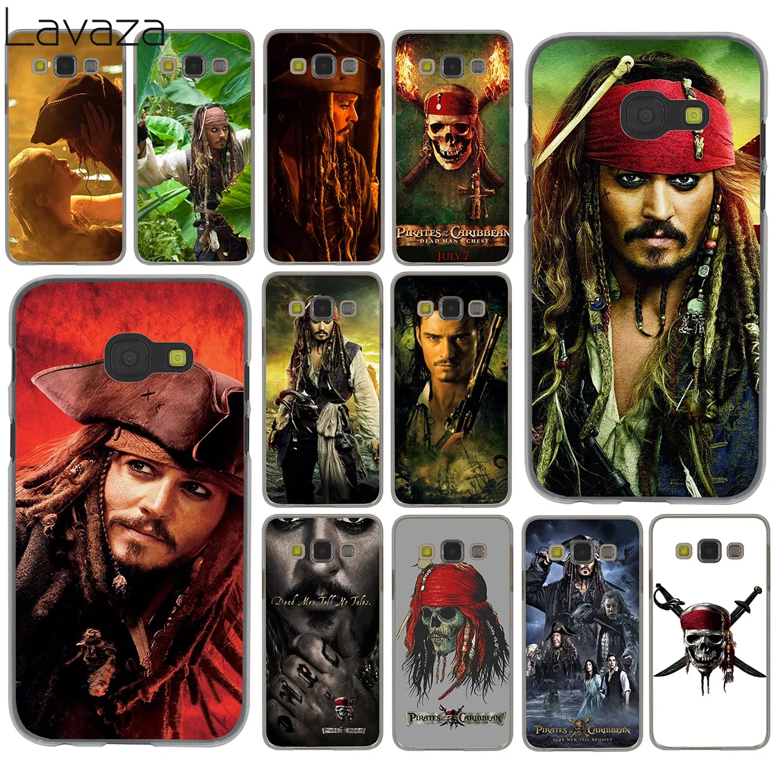 

Lavaza Pirates of the Caribbean Johnny Depp for Samsung Galaxy Note 10 9 8 A9 A8 A7 A6 Plus 2018 A5 A3 2015 2016 2017 Cover
