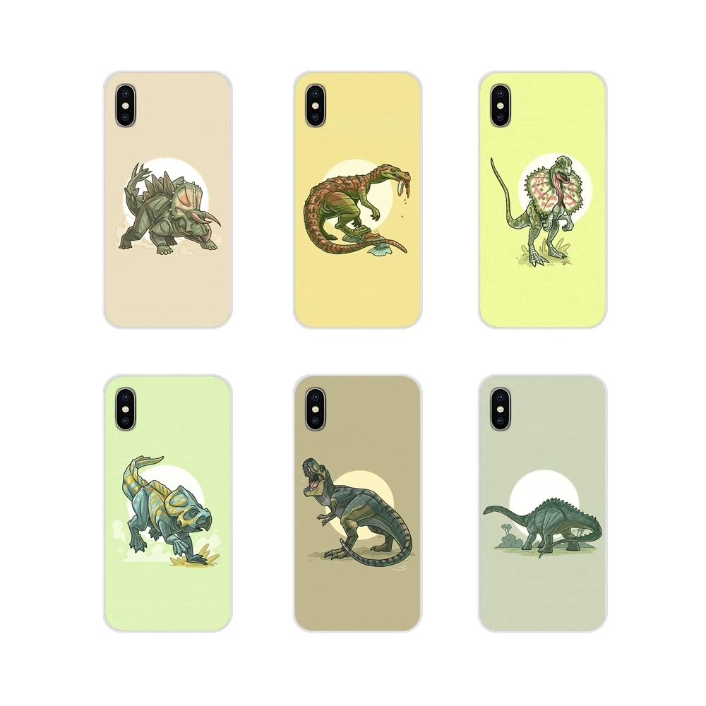 

For Samsung A10 A30 A40 A50 A60 A70 Galaxy S2 Note 2 3 Grand Core Prime Accessories Phone Shell Covers Cute cartoon dinosaur
