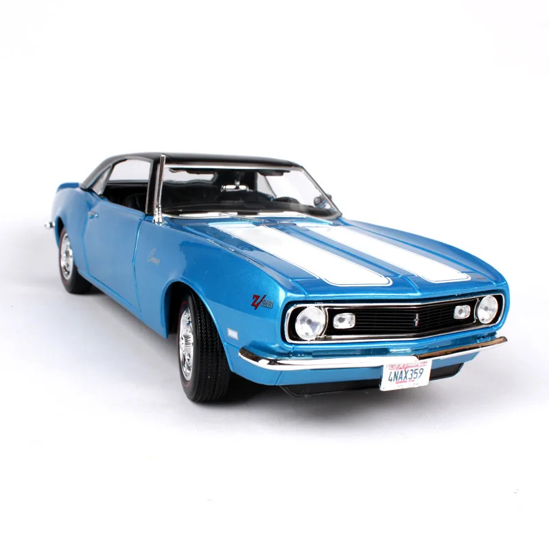 Модель автомобиля Maisto 1:18 1967 Chevrolet Camaro SS 396 из сплава в стиле ретро классическая