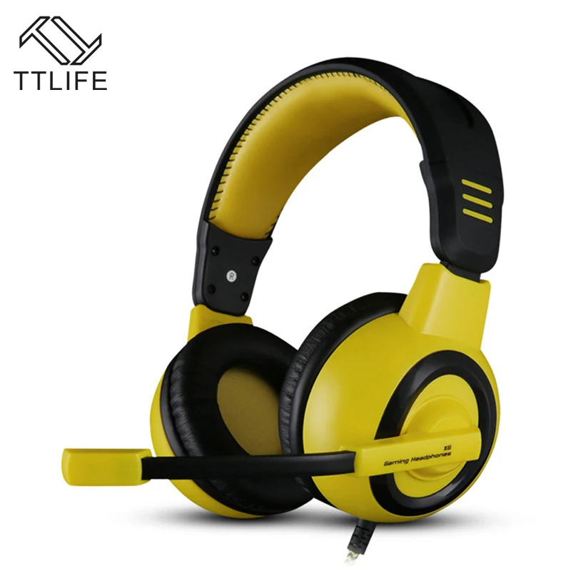 Fashion TTLIFE Brand Noise Cancelling Headband Earphones 7.1 Surround