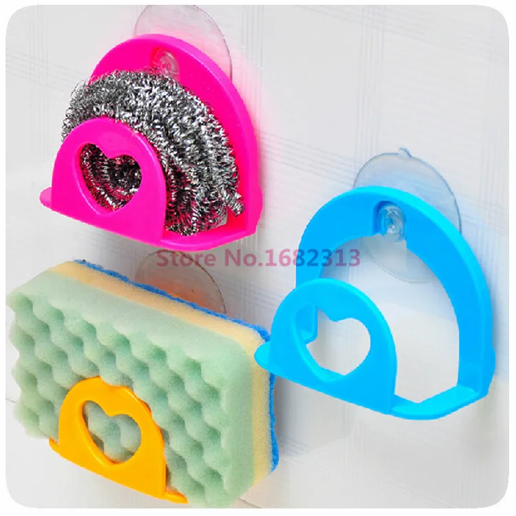 Sucker Dishcloths Storage Kitchen Utensils Gadget Dish Cloth Sponge