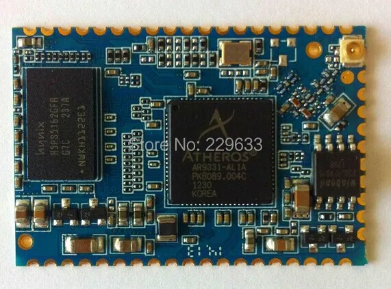 

AR9331-AL1A H5PS5162GFR wifi module is a low-power EL-M150 openwrt m150 AR9331 wifi MODULE (flash 4m/8m/16m)