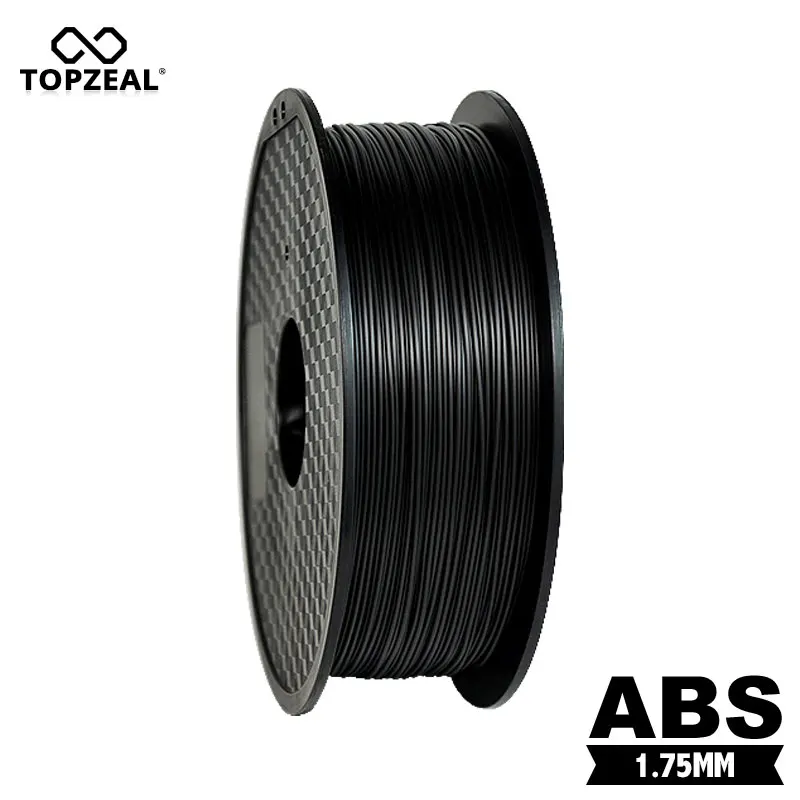 TOPZEAL قسط الصلبة خيط ABS 3D طابعة 1.75 مللي متر 1 كجم البلاستيك المطاط المواد الاستهلاكية أسود اللون ل 3D الطباعة TOPZEAL قسط الصلبة خيط ABS 3D طابعة 1.75 مللي متر 1 كجم البلاستيك المطاط المواد الاستهلاكية أسود اللون ل 3D الطباعة