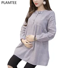 font b Shirts b font For Pregnant Women Bow Spring Long Sleeve font b Pregnancy