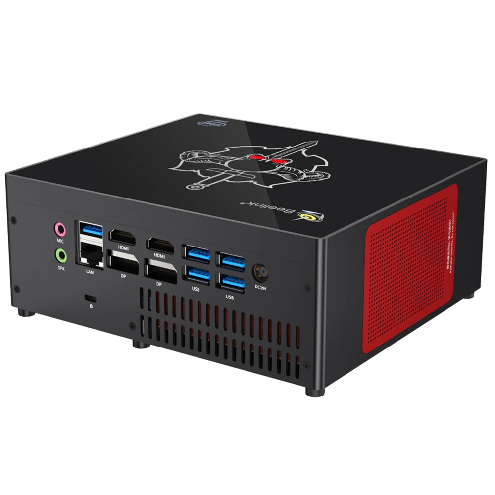 Beelink кабы G7 I7 8709G мини ПК Intel Kaby Lake Radeon RX Vega GH Графика Bluetooth Динамик 2 5 ''HDD 4 г/5 8 Г Wi