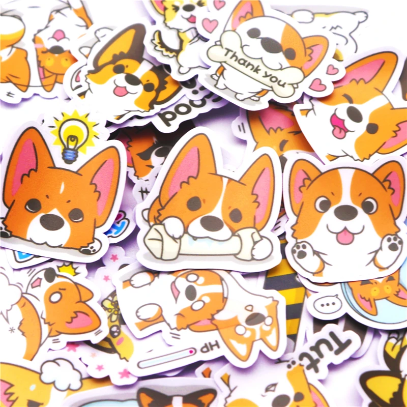 

39pcs Creative Cute Self-made Coco dog 3/ cute dog Scrapbooking Stickers /Decorative Sticker /DIY Craft Photo Albums