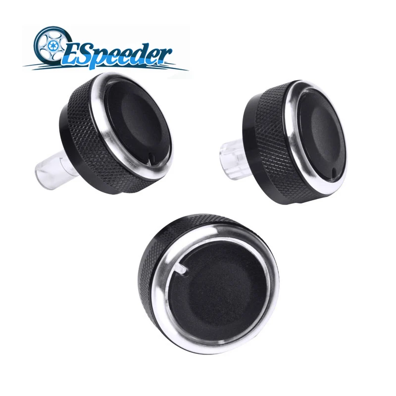 

3PCS Car Air Conditioning Heat Control Switch Knob AC Knob For Mazda 2 M 2