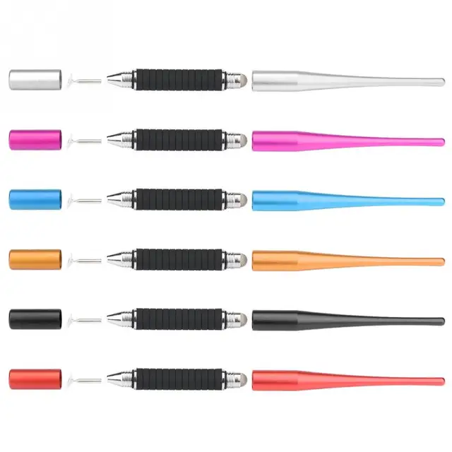 Multifunctional Capacitive Touch Screen Pen for Tablets Drawing Pen Stylus for iPhone iPad Stable and Durable