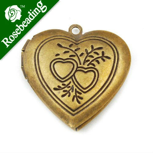 Heart Jewelry Vintage Style Victorian Jewelry Romantic Necklace Heart Necklace Romantic Jewelry Heart Pendant Patina Jewelry