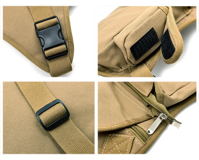 & Homens Casual Multi-funcional Tático Perna Saco