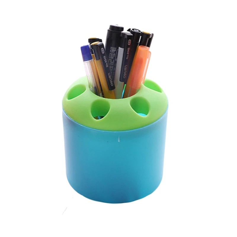 Color Random Colorful perforated plastic toothbrush holder Toothbrush