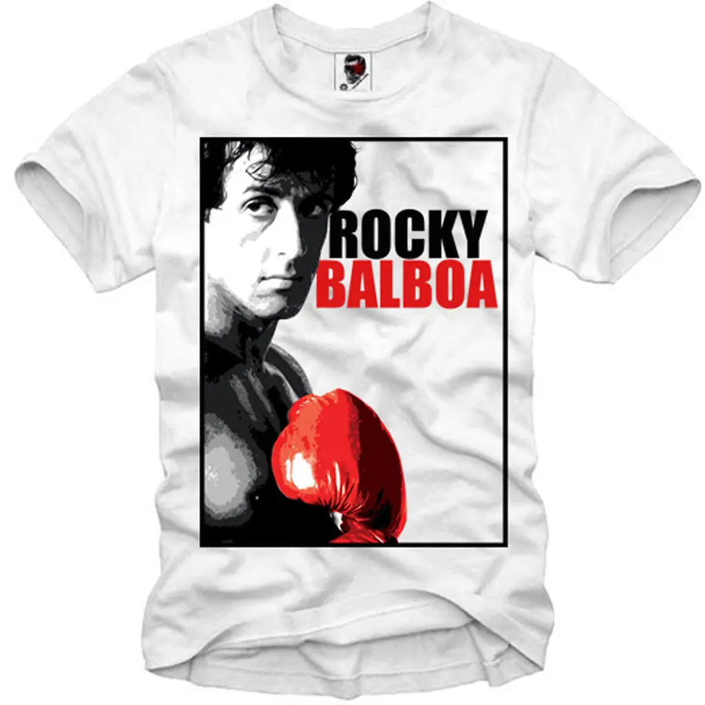 

E1SYNDICATE T-SHIRT ROCKY BALBOA SYLVESTER STALLONE RAMBO DJ 1380C Harajuku Tops Fashion Classic Unique t-Shirt gift