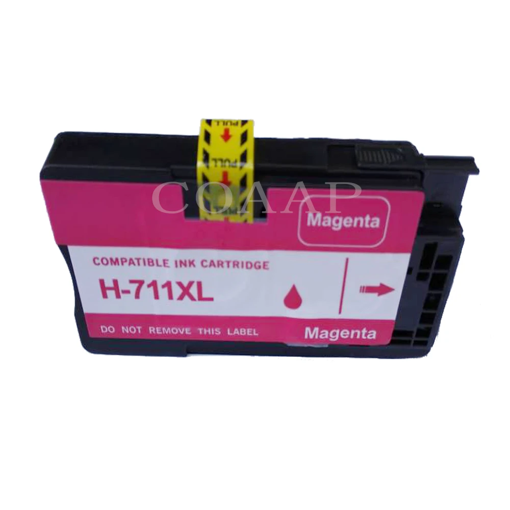 4 pack Compatible hp 711 711XL BK C M Y Ink Cartridge for HP DesignJet T120 T520 inkjet Printer for CZ133A CZ130A CZ131A CZ132A