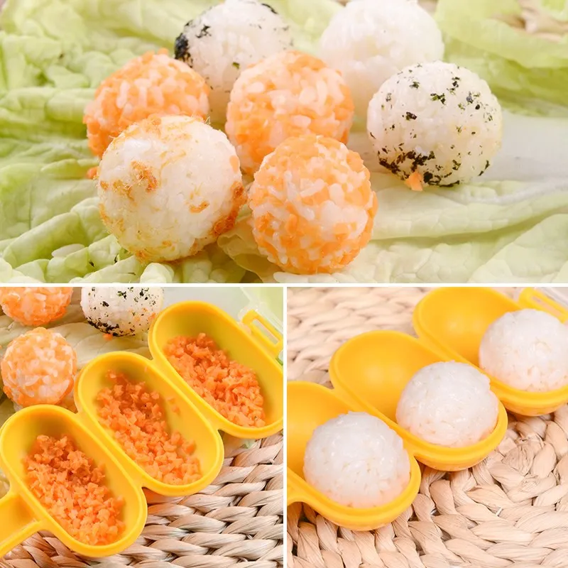

kids feeding spoon Rice production round rice balls Baby Solid Feeding Utensils children's cartoon rice balls Spoon