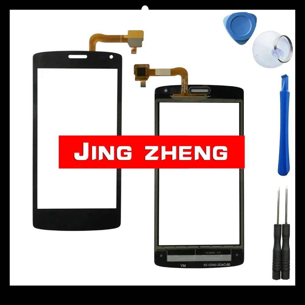 JingZheng сенсорный Стекло и инструмент для Fly iq 4417 iq4417 Touch 4 5 дюймов Touchscreenblack добавить