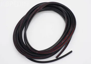 

5M Car Door Stealth seal Edge Protection Strip Moulding stickers for Peugeot 307 308 207 3008 2008 407 508 206 208 accessories