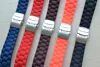 18mm 20mm 22mm 24mm Universal Watch Band Silicone Rubber Link Bracelet Wrist Strap Light Soft For Men Women Wristwatch ► Photo 3/4