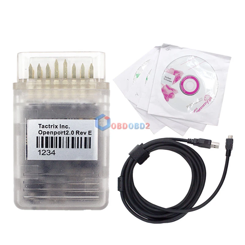 Новый инструмент Tactrix Inc OpenPort 2 0 + ECUFLASH для чипа ECU работает с Techstram/для JLR PRO Toyota/для