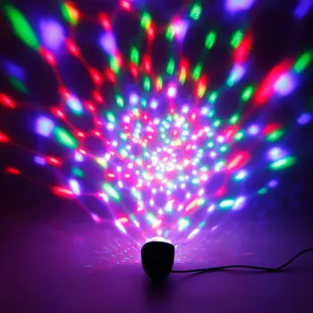 

Mini LED Stage Light Sound Actived Multicolor Disco Ball Magic Effect Lamp 3W USB Jan-23