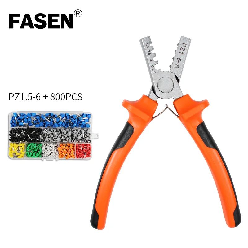 0.5-2.5mm² Small Ferrules Crimper Plier For Crimping Wire Cable End-Sleeve  ！ 