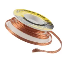 1,5 м 3,0 мм BGA оплетка припоя для снятия фитиль пайки аксессуар металлический цветной Олово