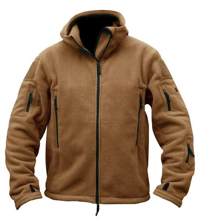 Mens fleece hoodie jacket Clearance