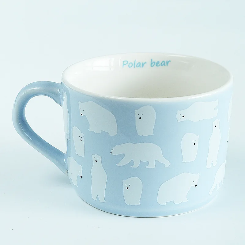 Кофейная чашка Kawaii Zakka кружка для воды маленькие чайные кружки керамический