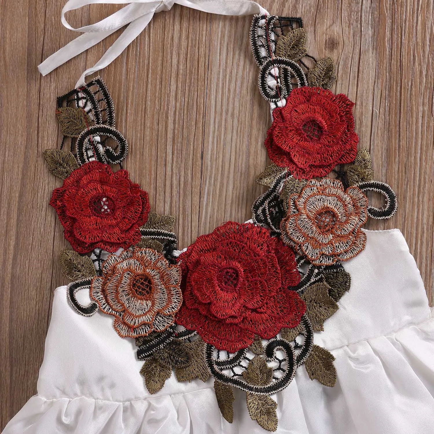 Детское платье с лямкой на шее и цветами|kids baby girl|girl flowersdress summer girl |