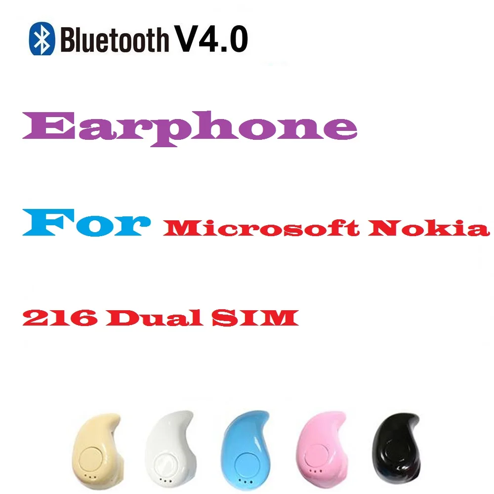 Top Mini Sport Bluetooth Earphone For Microsoft Nokia 216 Dual SIM Earbuds Headsets With Microphone Wireless Earphones | Электроника