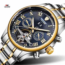 TEVISE Fashion Sport Mens Watches Tourbillon Automatic Mechanical Watch Men Business Waterproof Watches Relogio Masculino tevise business mechanical watches mens military quality brand automatic watch men gold steel calendar waterproof relojes hombre