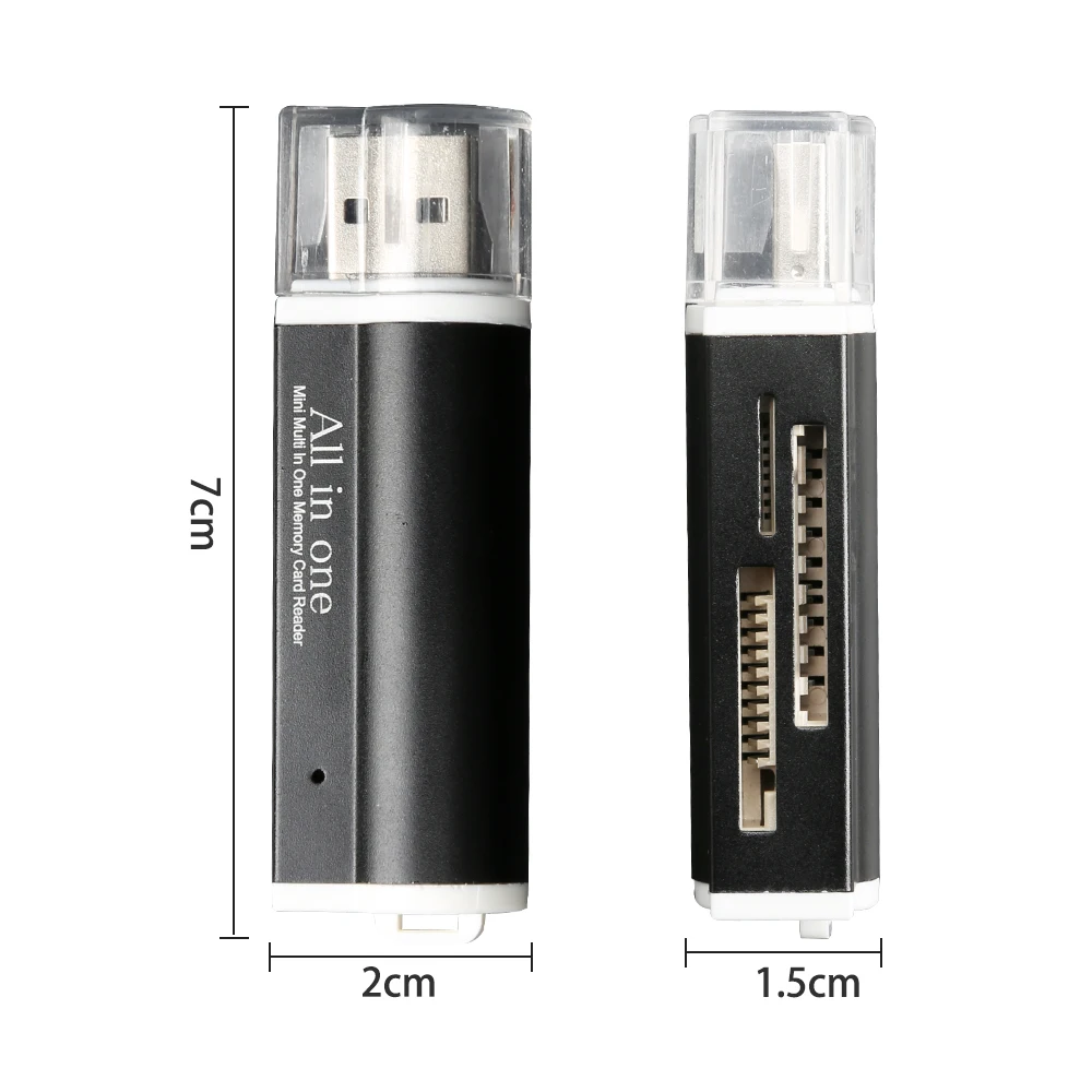 USB 2 0 Micro SD Card Reader for Micro SD Card TF Card Adapter Plug and 3