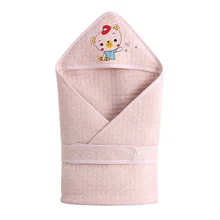 

Baby Blanket for Spring Autumn Newborn Swaddle Wrap Quilted Swaddling Warm Bedding Soft Infant New Born Blankets Cotton 90*90cm