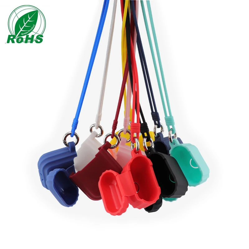 

Rohs standard silicone bluetooth earphone case new patented design full protector shockproof cover for Apple AirPods charge box