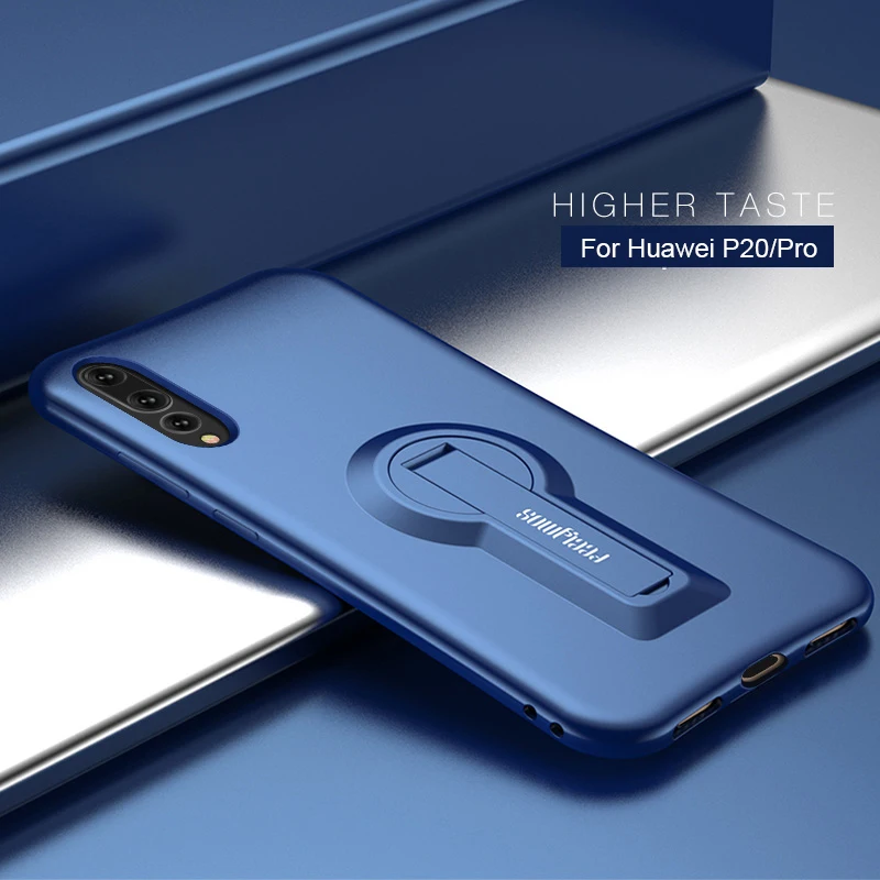 Для мужчин чехол телефона для huawei P20 случаях Pro чехлы с подставкой ПК 360