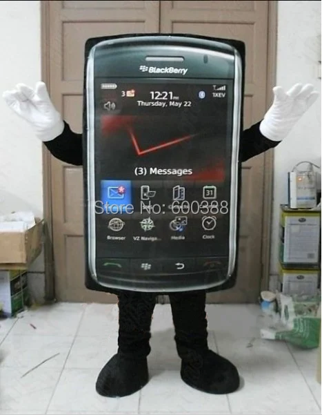 High quality Mascot Costume Cell Phone Adult Size SALE
