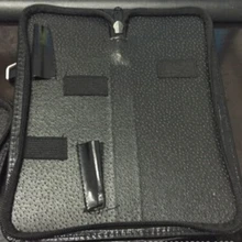 20 шт./лот Профессиональный vynvl кожаная сумочка-несессер парикмахера/ножницы парикмахера для парикмахерского инструмента чехол