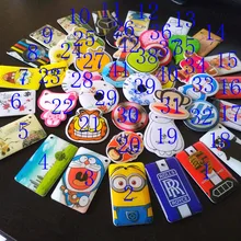 100 шт UID сменная карта Маленькая подвеска NFC Брелок 13,56 MHz ISO14443A блок 0 записываемый 1K S50