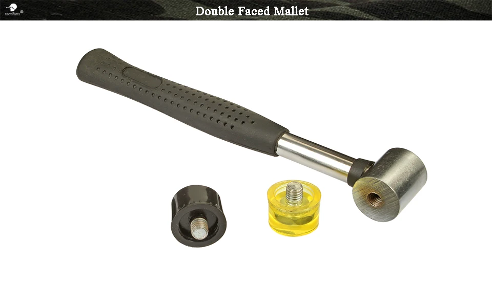 Набор инструментов для игры в пейнтбол Gunsmith Roll Pins Punch Set Bolt Catch Double-Faced Soft Rubber Mallet Hammer Tool Kit охотничьи армейские игровые аксессуары