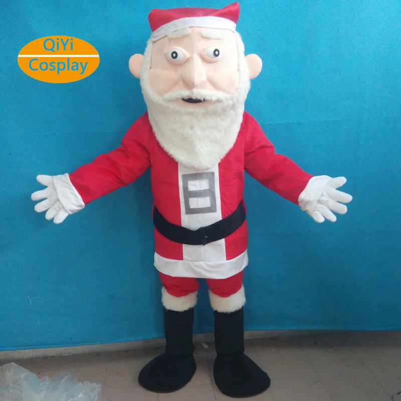 

Father Christmas mascot costume of mascotte adulte lol party Santa Claus cosplay