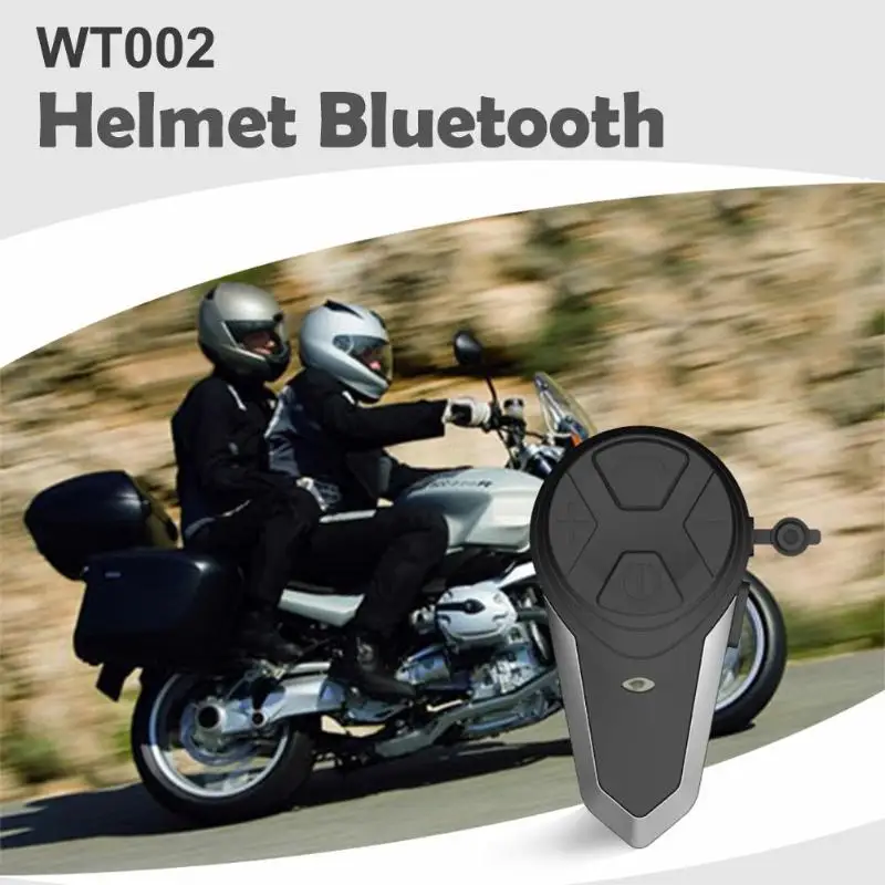 VODOOL S3 Bluetooth мотоциклетный шлем гарнитура 1000 м Диапазон BT беспроводной домофон