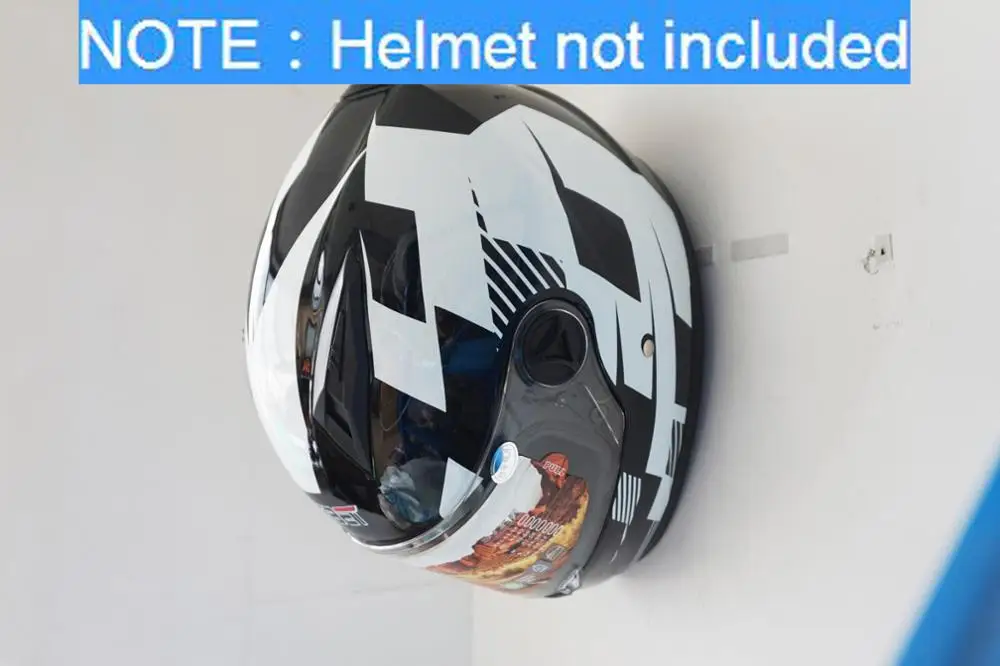 

Motorcycle Helmet Holder, Jacket Hanger Display, Wall Mount Display Rack Hook