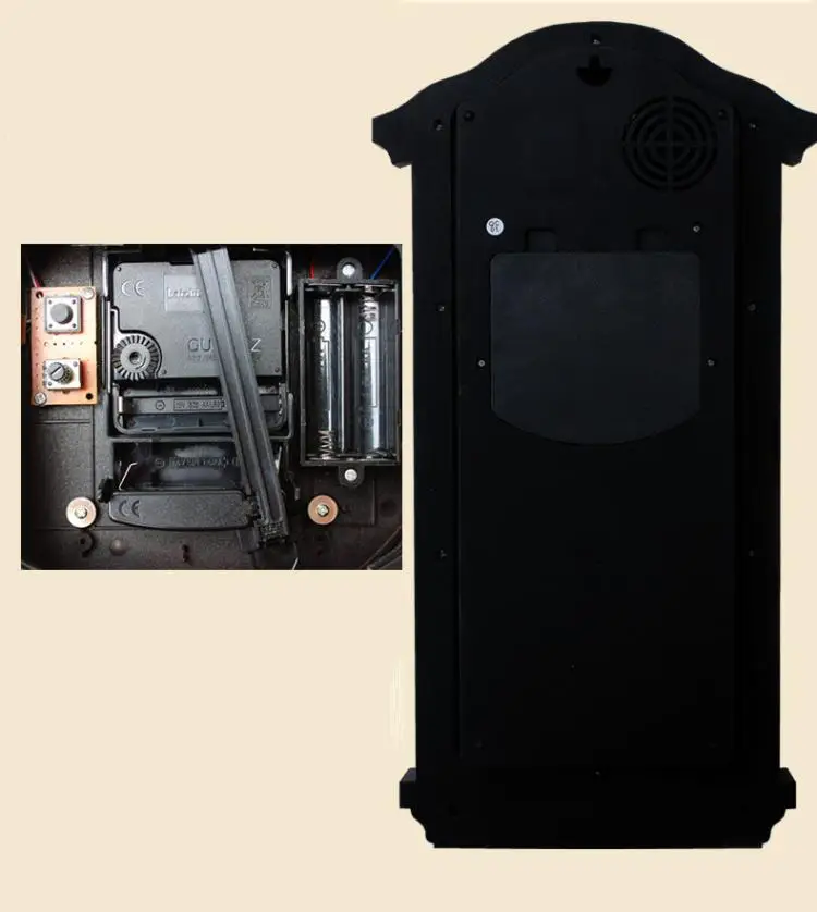 Najtaniej Europa antyczne zegary ścienne do salonu 50cm wysoka klasyczna ściana zegarki zegary ścienne home decor wystrój domu sfatygowany szykowny