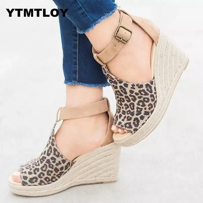 

2019 Summer High Wedges Heels Sandals Fashion Open Toe Elevator Women Shoes Plus Size Pumps Platform Sandals Sexy Gladiator