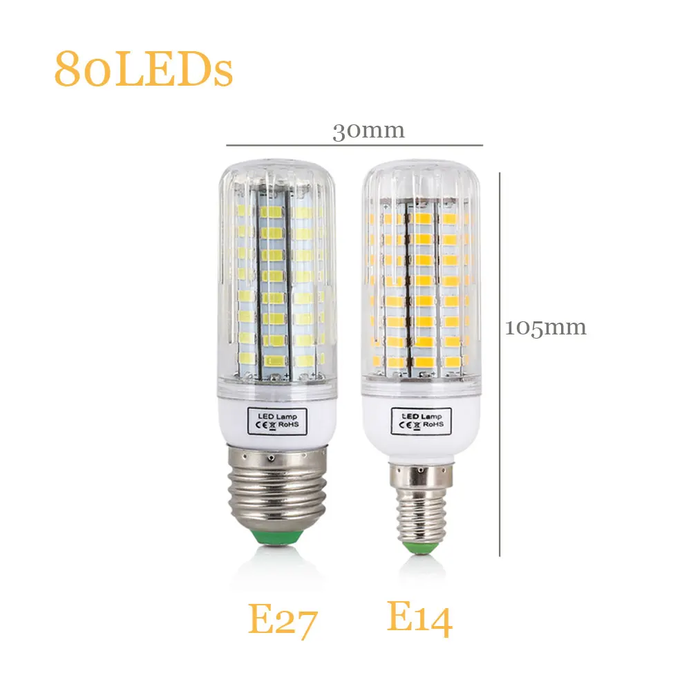 E27 E14 LED Corn Blubs (6)