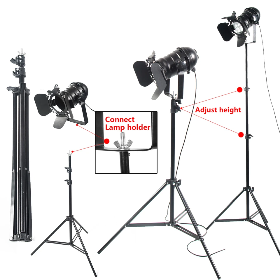  Industrial Bar Creative Studio Retro Tripod Black Floor Lamp Lights Room Light Stand Ceiling lighti - 32272801163