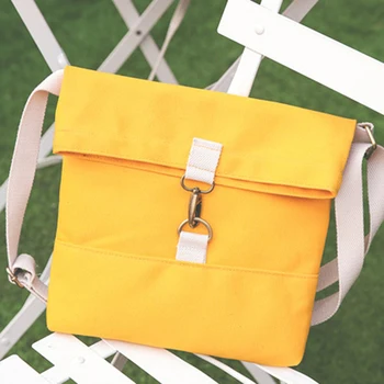 

2020 New Arrival Soft Solid Color Women Canvas Shoulder Bags Fashion Female Students School Handbags White/Yellow/Black