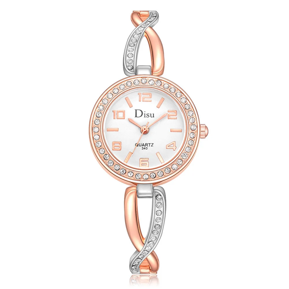 

Women Luxury High Quality Fashion Quartz Watch Ladies Delicate Shining Rhinestone Wristwatch Girls Casual Bracelet Watches