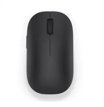 Оригинальная Xiaomi mi беспроводная мышь 1200 точек/дюйм 2,4 ГГц оптическая мышь mi ni портативная мышь для Macbook mi ноутбук компьютерная мышь - Цвет: black