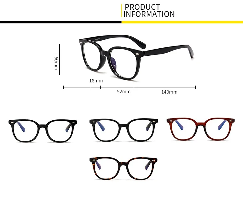 Cubojue, компьютерные очки для мужчин и женщин, анти-синий светильник, защита глаз UV400, оправа для очков, без рецепта, черепаха